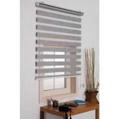 Bamboo Grey Vision Blind 160 x 200 cm