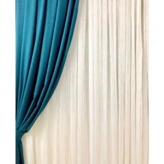 Linens Linen Striped Plain Sheer Curtain