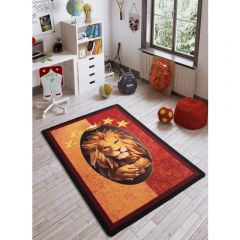 Confetti Lion Figure Kids Carpet 133x190cm