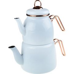 Teapot Set - 13x13 - White Teapots