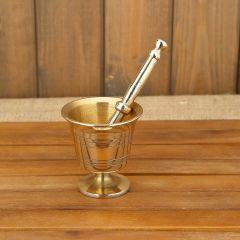 Copper Mortar and Pestle - 8x8 - Copper Utensils & Kitchen Gadgets