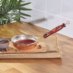 Antique Hammered Copper Sauce Pan 12 cm - 24x12 - Copper Saucepans & Saucepots, Copper|Metal Saucepans & Saucepots