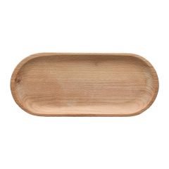 Wooden Oval Serving Tray - 10x23 - Brown Serving Sets, Wood Serving Sets