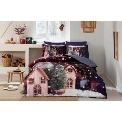 Winter Garden 4 Pillowcases Double Duvet Cover Set