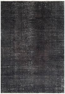 Turkish Rug - Anatolian Hand Knotted - 264x180 - Black Living Room Rugs