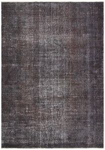 Turkish Rug - Anatolian Hand Knotted Vintage Rug - 229x157 - Grey Living Room Rugs, Wool Living Room Rugs | Loftry