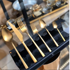 Wosso Matte Gold 36 Pieces Fork / Knife / Spoon Set