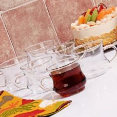 Termisil 6-Piece Glass Mug Cup