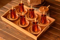 Bamboo Party Mix 18 Piece Tea Set