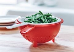 Tupperware Double Colander