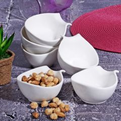 Porcelain Scoop Appetizer Bowl KYR-1083