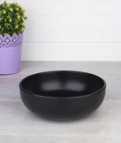 Acar Matte Black Bowl 20 Cm