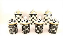Checkers Spice Jar 7 Pieces