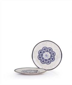 Safir Pattern Gilded Cake Plate