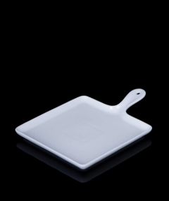 PORCELAIN SQUARE SERVICE PLATE 23 CM