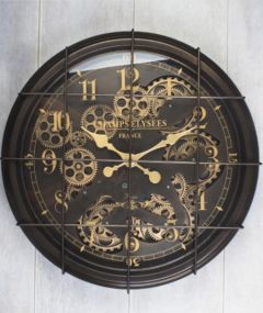 Wall Clock Brown