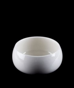 Porcelain Convex Round Bowl - 21.5 Cm