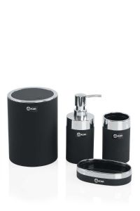 Acrylic Bathroom Set Black