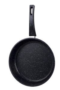 7 Piece Casting Granite Cookware Set Black