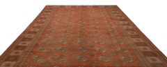 Real Iranian Vintage Tumbled Carpet - 380x295 - Red Area Rugs, Wool Area Rugs