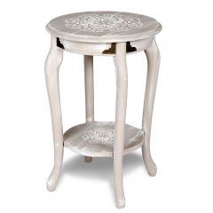 French linen coffee table