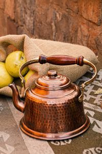 Copper Maras Teapot - Grey Teapots