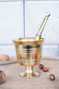 Copper Mortar and Pestle - 10x10 - Copper Utensils & Kitchen Gadgets