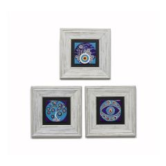 Authentic Amulets Painting Set - 23x23 - Colorful Wall Decors