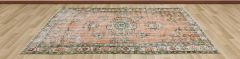 Vintage Worn Carpet with Unique Beauty - 287x174 -  Area Rugs, Wool Area Rugs