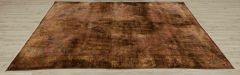 Traditional Pattern Hand Woven Vintage Rug - 199x118 - Colorful Area Rugs, Wool Decorative Area Rugs