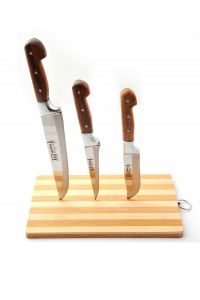 Surmene 3-Piece Steak Knife Set, Stainless Steel Cutlery Set
