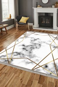 DIGITAL PRINTED WOVEN BACKING NON-SLIP RUG, LIVING ROOM RUGS | Loftry