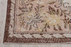 Antique Hand Woven Vintage Carpet - 294x174 - Colorful Area Rugs, Wool Area Rugs