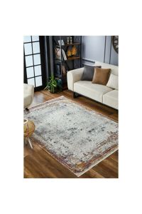 Polyester Modern Tufted Pattern Red Area Rug