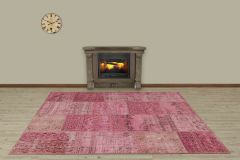Classic Modern Custom Patchwork Carpet - 240x170 -  Area Rugs, Wool Area Rugs