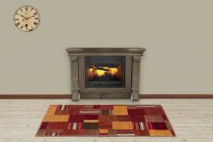 Custom Patchwork Rug Carpet With Classic Modern - 150x80 - Colorful Area Rugs, Wool Area Rugs