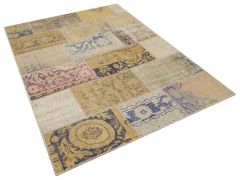 Classic Modern Tumbled Patchwork Rug - 160 x 320 cm - Colorful Rugs & Carpets, Wool Rectangular Rugs 