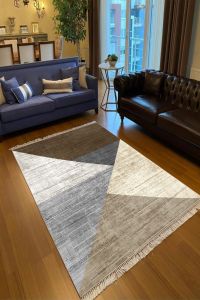 Digital Printed PVC Base Non-slip Rug, LIVING ROOM RUGS