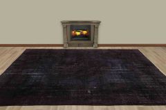 Vintage Hand Woven Rug - 323x219 - Grey Area Rugs, Wool Decorative Area Rugs