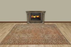 Vintage Hand Woven Rug - 285x186 - Colorful Area Rugs, Wool Decorative Area Rugs