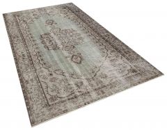 Vintage Hand Woven Rug - 272x161 - Brown Area Rugs, Wool Decorative Area Rugs