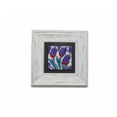 Ottoman Tulips Painting - 23x23 - Colorful Wall Decors