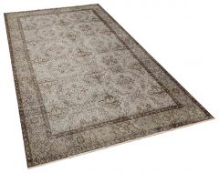 Real Hand-Knotted Tumbled Rug - 149 x 270 cm - Colorful Rugs & Carpets, Wool Rectangular Rugs 