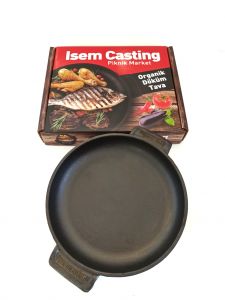 Casting Organic Uncoated Cast Iron Pan 26 cm