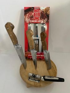 Surmene 3-Piece Knife Set, Handmade