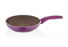 GRANITE CREASE PAN 4 NO:22 - 22x22 - Plum COOKING PANS & SKILLETS