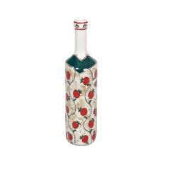 Pomegranate Pattern 900 ML Tile Oil Pot - 12x12 - Colorful FOOD CONTAINERS