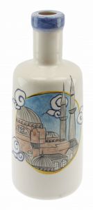 Süleymaniye Mosque Decor Oil Bottle 900ml - 10x10 - Blue Serving Tools