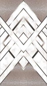 SYMMETRIC PATTERN NON-SLIP LEATHER BACKING DECORATIVE RUG, Polyamide Living Room Rugs | Loftry