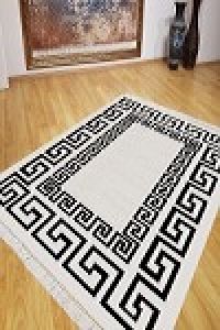 FRAME PATTERN NON-SLIP LEATHER BASED DECORATIVE CARPET